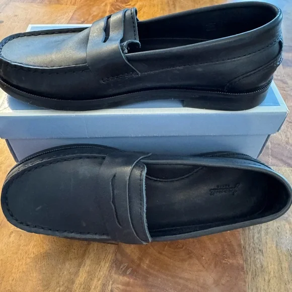 Jacadi Black Kids Dress Shoes
